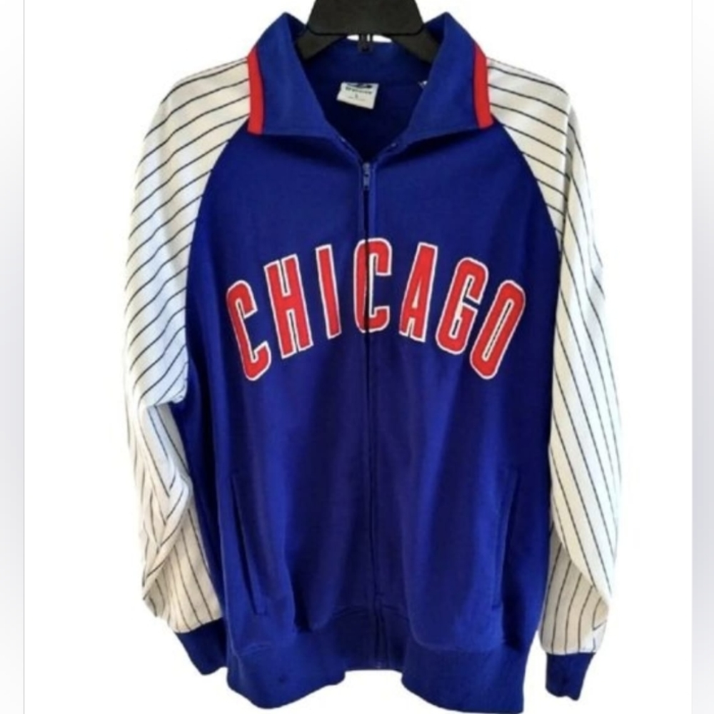 Vintage Cubs Sports Jacket Bomber Coat VTG